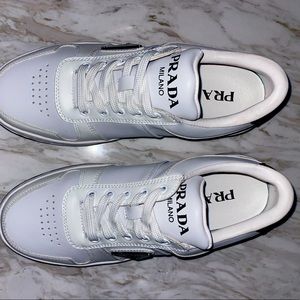 Prada black & white shoes. NEVER WORN/NWOT